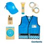 Set costum si accesorii politist pentru copii - 3