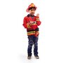 Set costum si accesorii pompier pentru copii - 1