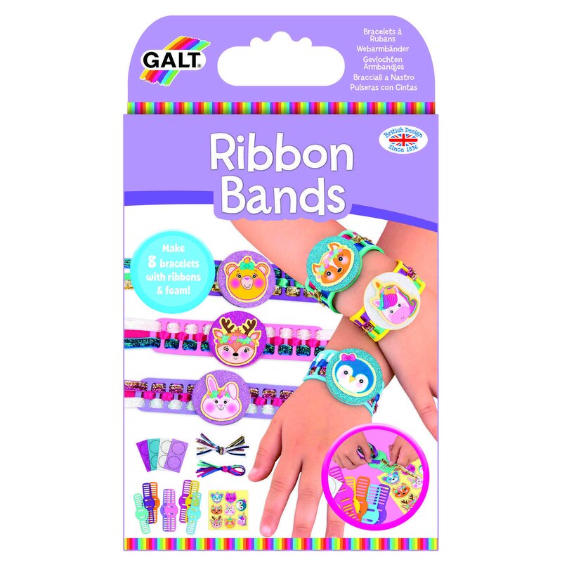 Galt - set creativ - bratari cu panglici