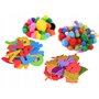 Set creativ, Jokomisiada, Mega, In borcan, 1000 piese, 4 ani+, Multicolor - 6