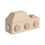Set cuburi de constructie din lemn Architect XL, +1 an, Matador - 2