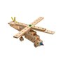 Matador - Set cuburi de constructie din lemn Explorer World Planes, +5 ani,  - 4