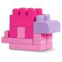 Set cuburi de construit Mega Bloks - 60 de bucati pentru fetite Fisher-Price - 4