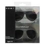 Ochelari de soare pentru copii MOKKI Click & Change, protectie UV, negru, 2-5 ani, set 2 perechi - 3