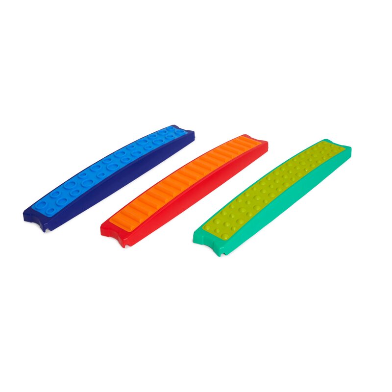 Gonge - jucarie de echilibru grinzi tactile 3 buc