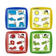 Miniland - Set de 4 puzzle educative