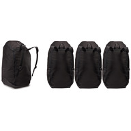 Set de 4 rucsacuri Thule GoPack  negre pentru cutii portbagaj