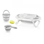 Set cadita pliabila de baie Babyjem, 5 piese (Culoare: Bleu) - 8