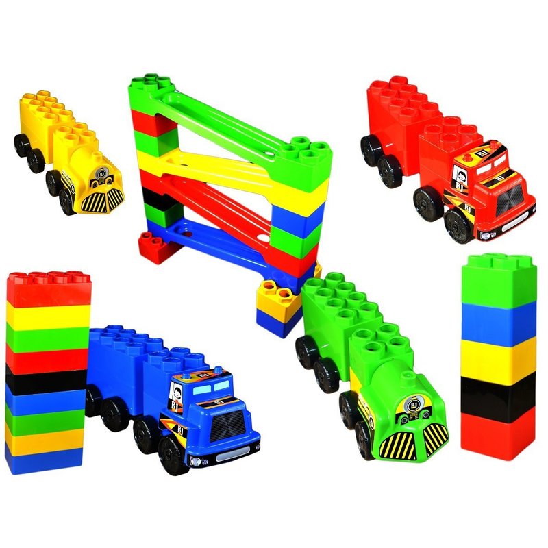 Set de constructie gigant Car Race