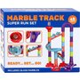 Set de constructie, Johntoy, Marble Track, Include bile, Dezvolta coordonarea mana-ochi, 45 piese, 36 luni+, Mov - 2