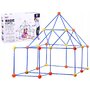 Set de constructie, Jokomisiada, Cort, Cu piese lungi, 81 elemente, 3 ani+, Multicolor - 1