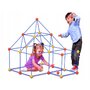 Set de constructie, Jokomisiada, Cort, Cu piese lungi, 81 elemente, 3 ani+, Multicolor - 2