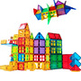 Set de constructie magnetic 3D - 158 piese - 2