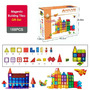 Set de constructie magnetic 3D - 158 piese - 3