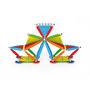 Set de constructie magnetic Supermag Projects Multicolor  30 piese - 2