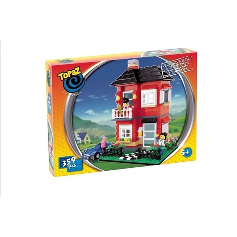 Set de construit tip lego-vila-359 piese
