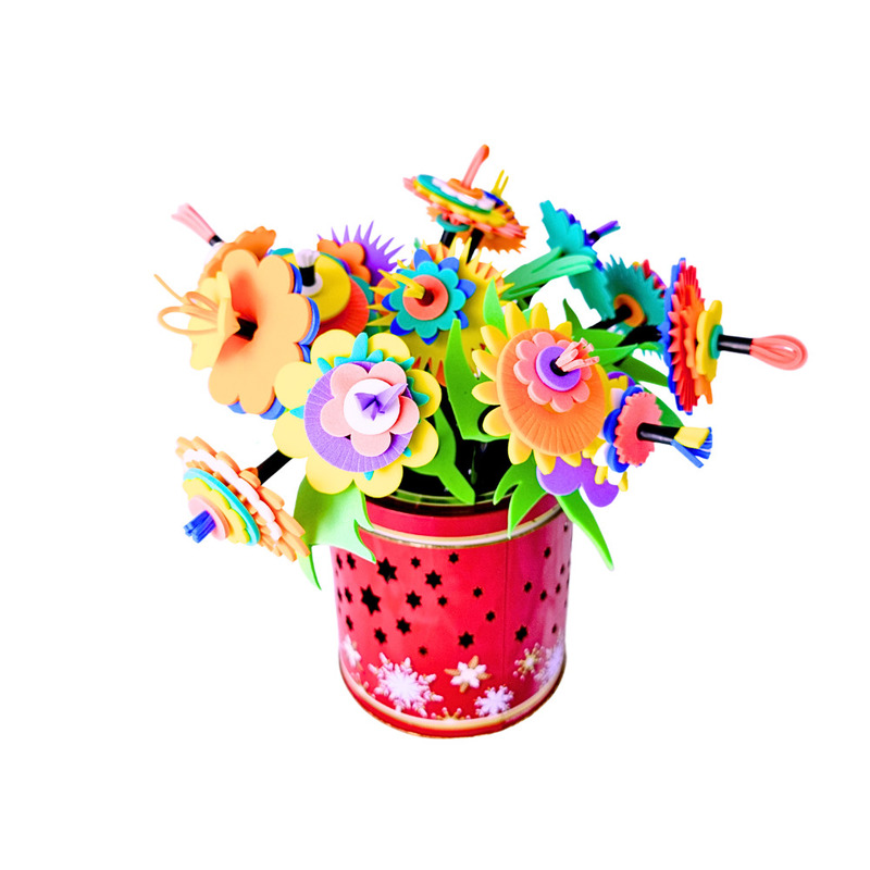 mesaje de pus in buchetul de flori Set de creatie - Buchetul de flori