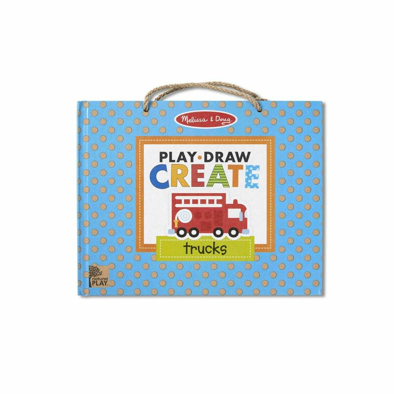 Melissa & doug - Set de Creatie Camioane -