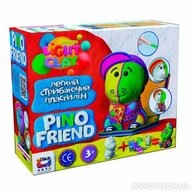 Okto - Set de creatie cu argila usoara, Moon Light Clay - Pino Friend - ROKKI