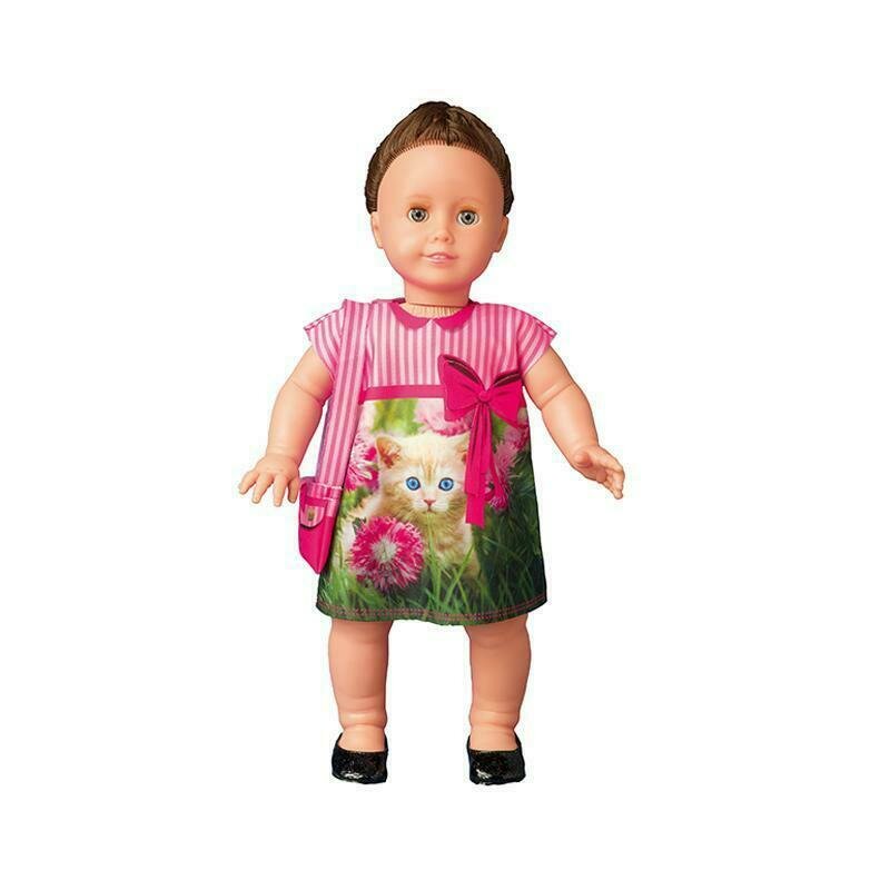 Dress your doll - set de croitorie hainute pentru papusi couture cecily kitten,