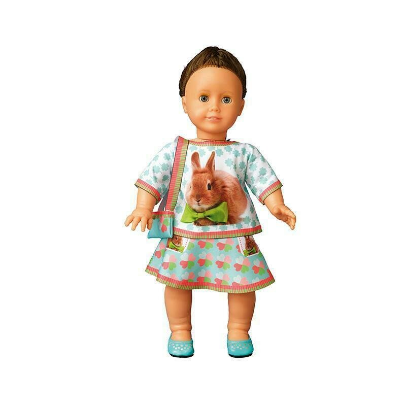 Dress Your Doll - Set de croitorie hainute pentru papusi Couture Emily Bunny,