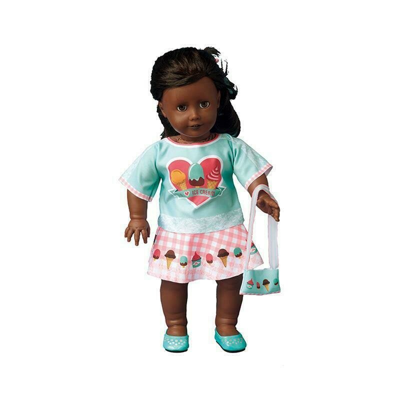 Dress Your Doll - Set de croitorie hainute pentru papusi Couture Emily I love ice cream,