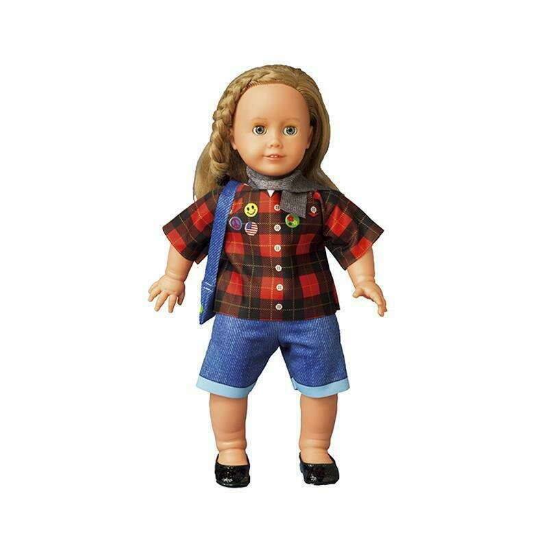 Dress your doll - set de croitorie hainute pentru papusi couture felicity jeans,