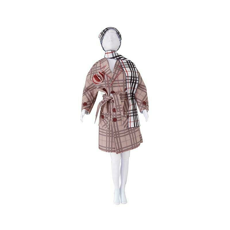 Dress your doll - set de croitorie hainute pentru papusi couture judy classic,