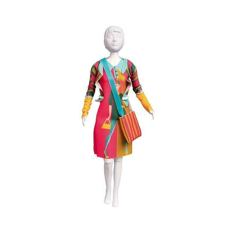 Dress Your Doll - Set de croitorie hainute pentru papusi Couture Lizzy Model,