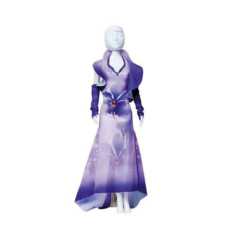 Dress your doll - set de croitorie hainute pentru papusi couture mary orchid,