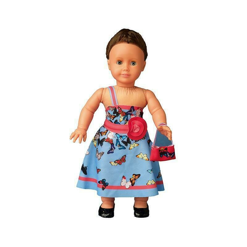 Dress your doll - set de croitorie hainute pentru papusi couture nataly butterfly,