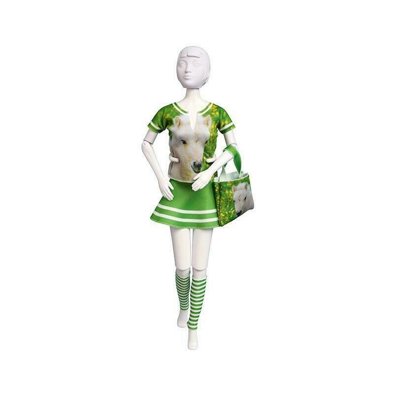 Dress your doll - set de croitorie hainute pentru papusi couture tiny pony,