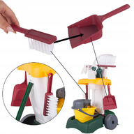 Set de curatenie mobil MalPlay  cu 14 accesorii