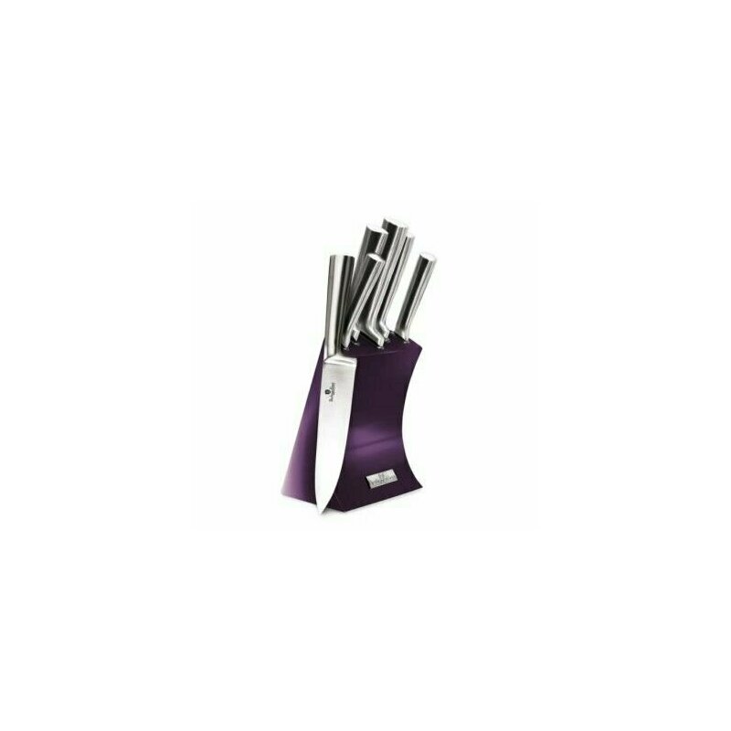 Set de Cutite 6 piese , Purple Eclipse Collection , Berlinger Haus, BH 2671, otel inoxidabil, mov