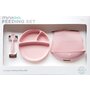 Set de hranire BWL II Minikoioi, 100% Premium Silicone – Pinky Pink - 4