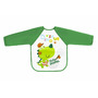 Set de hranire cu 2 piese, Canuta Philips Avent cu tetina de formare, 6 luni+, 200 ml, Verde si  baveta impermeabila cu maneci, Dino - 3