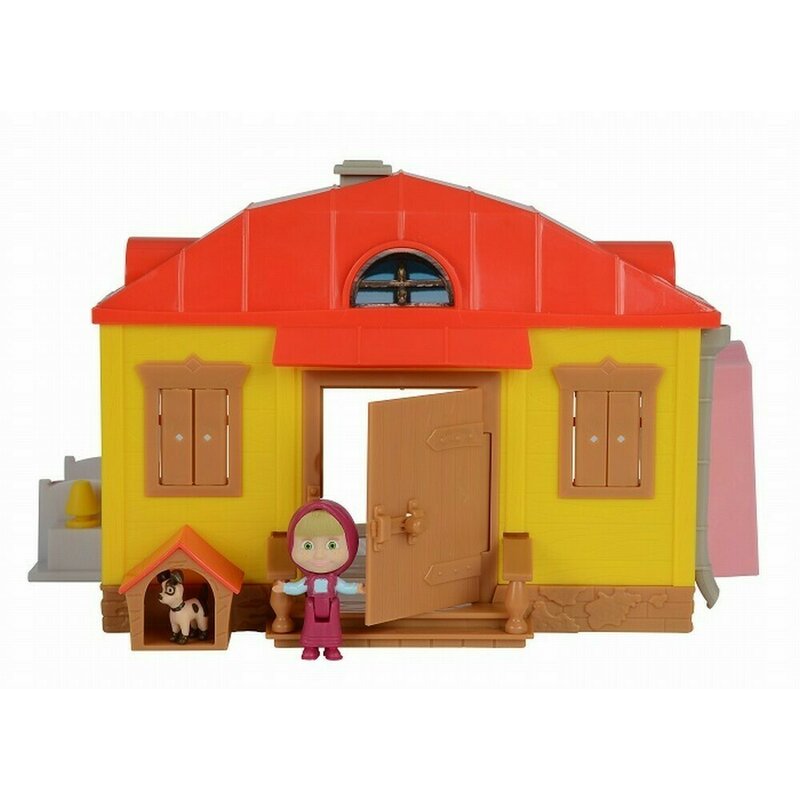 Simba - Set de joaca Casuta lui masha , Masha and The Bear, Multicolor