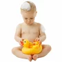 Set de joaca de baie, Playgro, Ratusca cu trei boboci, Fara gauri - 2