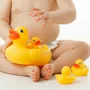 Set de joaca de baie, Playgro, Ratusca cu trei boboci, Fara gauri - 5