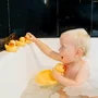 Set de joaca de baie, Playgro, Ratusca cu trei boboci, Fara gauri - 6