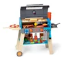 Set de joaca din lemn cu accesorii Grill si Pizza - 2