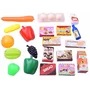Set de joaca, Jokomisiada, Supermarket, Cu casa de marcat, Cos, Accesorii, 24 piese, 3 ani+, Multicolor - 5
