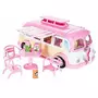 Set de joaca MalPlay Masina de inghetata pentru papusi cu accesorii Roz - 1