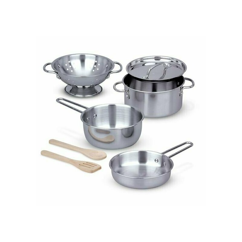 Melissa & Doug - Set de joaca Oale si cratite Inox