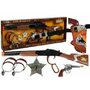 Set de joaca pentru copii, pusca, pistol si accesorii Cowboy LeanToys, 4032 - 1