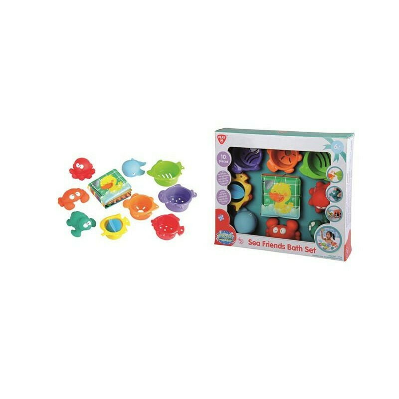 Set de jucarii baie,10 piese, Play 6L+ A Haberkorn