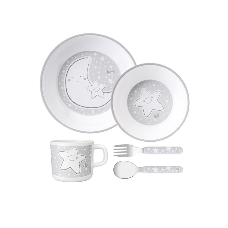 Saro baby - set de masa 5 piese stars