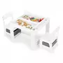 Set de masa cu doua scaune pentru copii Ecotoys FH-KR200010 - 2