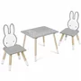 Set de masa cu doua scaune pentru copii Ricokids RC-847 - 1