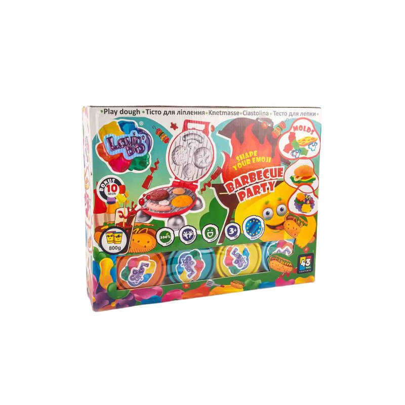 Set de modelat plastilina, lovin'do - barbecue party